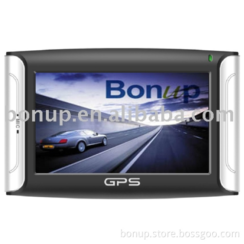 4.3" GPS navigation with AV input